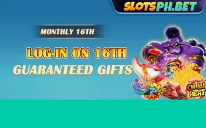 Monthly Log-In on the 16th