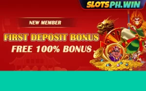 First Deposit Bonus at SlotsPH